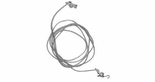 LAUNDRY LINE, PP 3STRAND 1/2"CIR 4MMX200MTR ORANGE CUT ENDS, IMPA 150522, Price per C/L