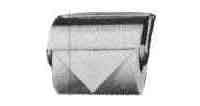TOILET PAPER HOLDER WITH COVER WATERLINE , Price per PIECE , Country Of Origin : CN , HS Code: 73249000 , Net Weight: 0.282 , IMPA - 174245 - 174246 - 174247 - - ISSA - 3913601 - 3913602 -