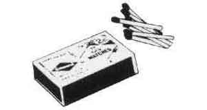 LIFEBOAT MATCHES-box 20 pcs. WIND/WATERPROOFUN1944, Price for 1, IMPA 174301, ISSA 4703201, Weight 0.01Kg HS Code: 36050000 Origin: NETHERLANDS