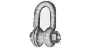 ROLLER SHACKLE body 25mm roller 44x63mm- 3 ton+cert., Price for 1, IMPA 230401, ISSA , Weight 2.86Kg HS Code: 73269098 Origin: CHINA