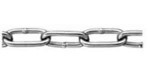 CHAIN HEAVY LINK diam. 4mm STAINLESS STEELper meter, Price for 1, IMPA 231123, ISSA , Weight 1.00Kg HS Code: 73158210 Origin: NETHERLANDS