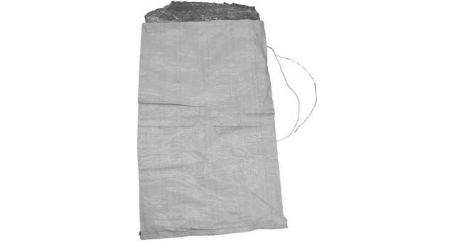 SLUDGE BAG POLYPROPYLENE with inner bag 600x1100mm, Price for 1, IMPA 232940, ISSA , Weight 0.01Kg HS Code: 63053310 Origin: CHINA