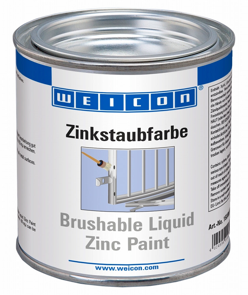 Weicon Brushable Zinc Paint 375 Ml, IMPA 252103 , Price Per PCE, HS-Code 3208109000, Origin DE, IMPA 252103, Weight 0.8Kg, Weicon, Quality A