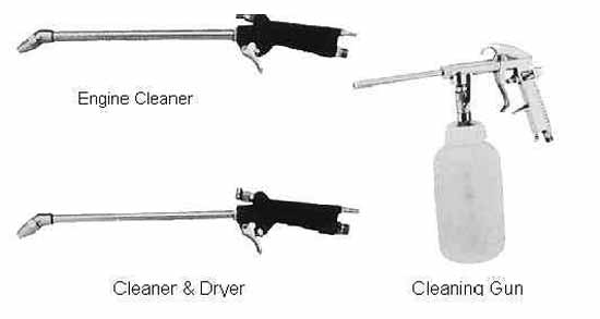 TETRA AG-80 Engine Cleaner & Dryer Gun, tip diameter 1.4 mm, output 190 ml/min, with a 1.5 meter hose, IMPA 270602, Price Per PCE, HS-Code 8424200000, Origin TW, IMPA 270602, Weight 0.35Kg, TETRA, Quality B