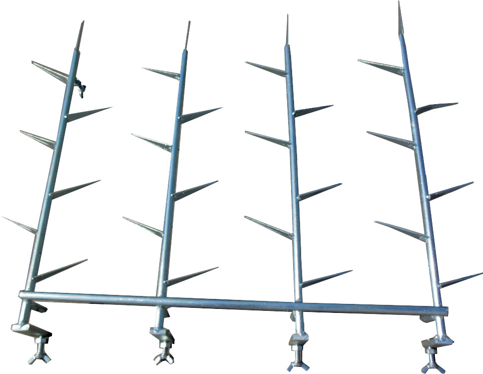 Metal spikes againinst pirates 850x200 mm, Price per PCS, IMPA 314125, HS Code 73130000, Origin PRC, Weight 3.80Kg