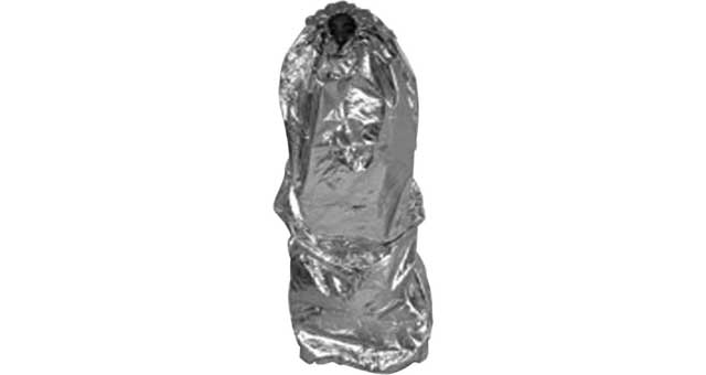 THERMAL PROTECTIVE AID BAG <7800W (M2.K) UNIVERSAL ALU FOIL & TAFFETA COMPOSITE MED ORANGE , Price per PIECE , Country Of Origin : NL , HS Code: 6307909899 , Net Weight: 0.33 , IMPA - 330175 - 330176 - 330177 - - ISSA