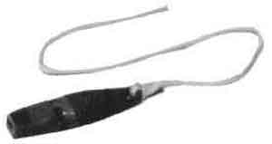 LIFEBOAT WHISTLE PLASTIC WITH CORD, Price for 1, IMPA 330252, ISSA 4700707, Weight 0.01Kg HS Code: 92089000 Origin: ITALY