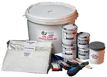 MAINTENANCE PRODUCTS POLYESTER GLASS REPAIR SET 1 KG , Price per PIECE , Country Of Origin : NL , HS Code: 38140090 , Net Weight: 1.22 , IMPA - 330288 - ISSA