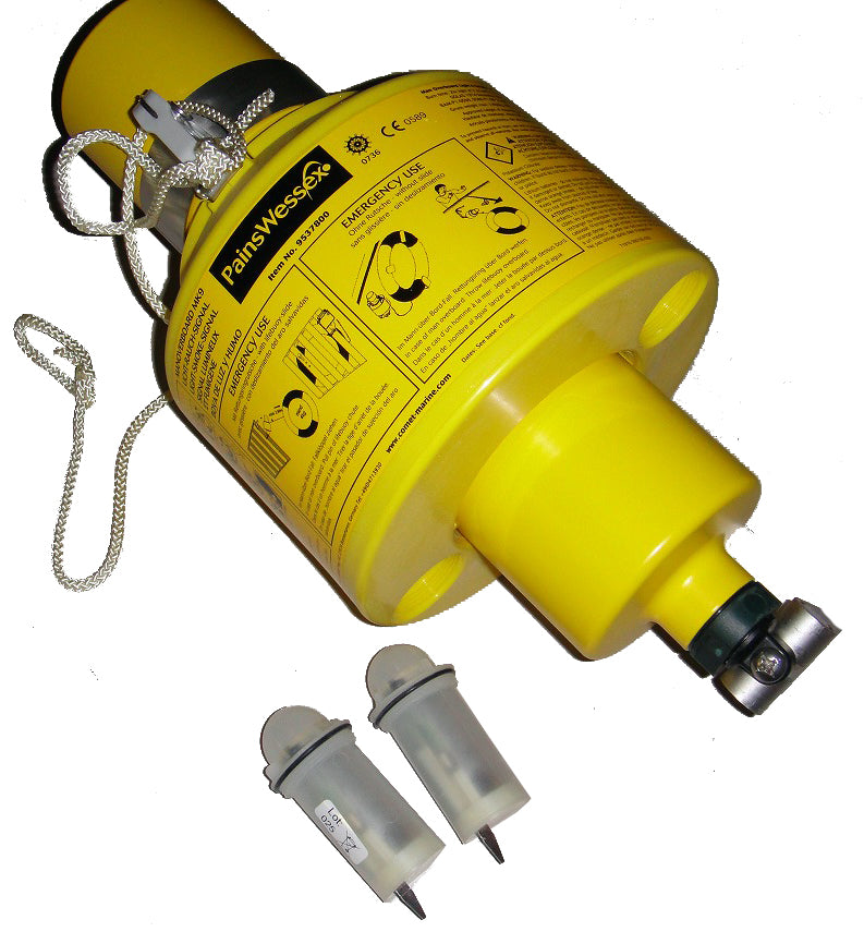 Comet Pains Wessex Manoverboard signal with bracket, Price Per pc, IMPA 330321, Weight: 6.3Kg, HS Code 36049000, Origin