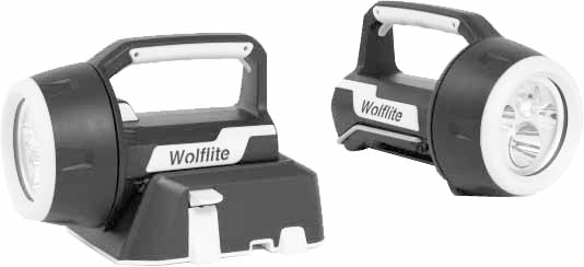 Wolf XT-70L, Rechargeable explosion proof LED handlamp, ATEX certified for zone 1 & 2, incl. battery & low-voltage charger, Price Per PCE, HS-Code 8513100000, Origin XU, IMPA 330613, Weight 1.2Kg, Wolf Safety, Quality A