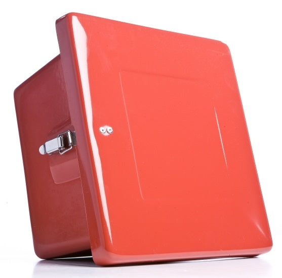 FIRE HOSE BOX FOR INT.SHORE CONNECTION 250 X 300 X 170 MM POLYESTER RED , Price per PIECE , Country Of Origin : NL , HS Code: 3923109090 , Net Weight: 3.8 , IMPA - 330840 - ISSA