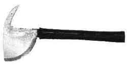 FIREMEN'S AXE PICKHEAD with steel insulated handle, Price for 1, IMPA 330962, ISSA , Weight 1.32Kg HS Code: 82014000 Origin: GERMANY