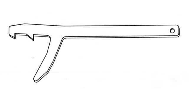 FIRE EXTINGUISHER CAP SPANNER STEEL , Price per PIECE , Country Of Origin : CN , HS Code: 82041100 , Net Weight: 0.4 , IMPA - 331056 - ISSA