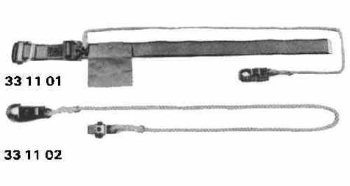 SAFETY BELT NYLON with lifeline 150cm and hook, Price for 1, IMPA 331101, ISSA 4736030, Weight 0.58Kg HS Code: 63079098 Origin: CHINA