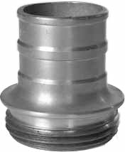 HOSE COUPLING LFB 21/2" BRASS 50 MM MALE THREAD 51/5 TPI , Price per PAIR , Country Of Origin : TW , HS Code: 74122000 , Net Weight: 1.878 , IMPA - 333222 - ISSA