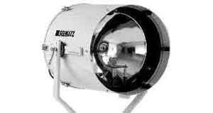 SEARCHLIGHT LSW 450/2000, AC220V 2000W, Price Per PCE, IMPA 370486, ISSA , KERGER NR. - EC Nr - Kloska2 115578 , Origin DK, HS CODE 94054010