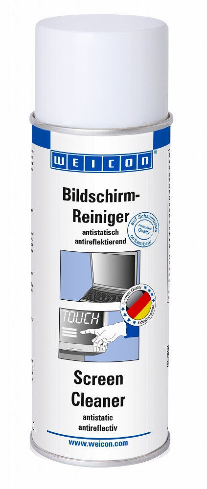 AEROSOL PRODUCTS SCREEN CLEANER 200 ML WEICON , Price per PIECE , Country Of Origin : DE , HS Code: 34022090 , Net Weight: 0.185 , IMPA - 450807 - ISSA