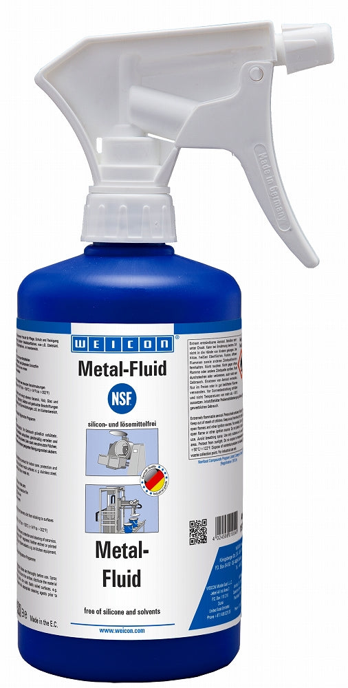PROTECTION SPRAY METAL FLUID 400 ML WEICON , Price per PIECE , Country Of Origin : DE , HS Code: 34029090 , Net Weight: 0.5 , IMPA - 450818 - ISSA