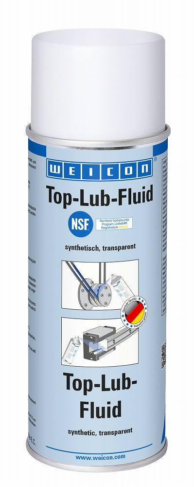 LUBRICATING TOP LUBE SPRAY 400 ML WEICON , Price per PIECE , Country Of Origin : DE , HS Code: 34031980 , Net Weight: 0.284 , IMPA - 450826 - ISSA