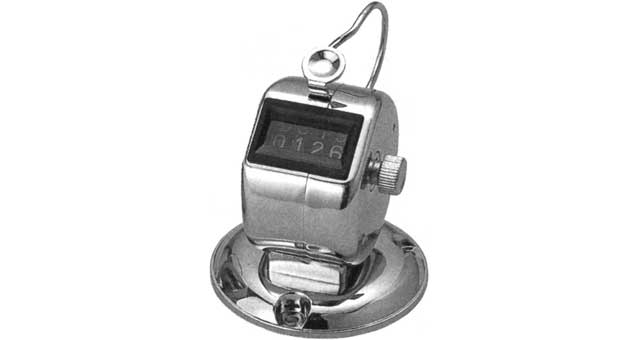 Palm tally Counters hand teller, Price Per pc, IMPA 471855, Weight: 0.05Kg, HS Code 90258080, Origin NL