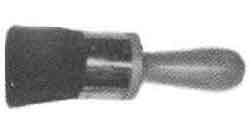 STENCIL BRUSH ROUND 25mm with wooden handle, Price for 1, IMPA 510213, ISSA , Weight 0.01Kg HS Code: 96034010 Origin: NETHERLANDS