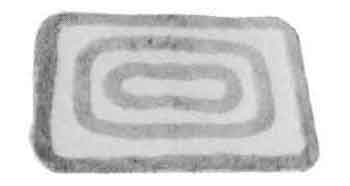 BATH MAT 540 MM 540 MM PLASTIC WATERLINE , Price per PIECE , Country Of Origin : NL , HS Code: 40169100 , Net Weight: 0.65 , IMPA - 511008 - 511010 - ISSA