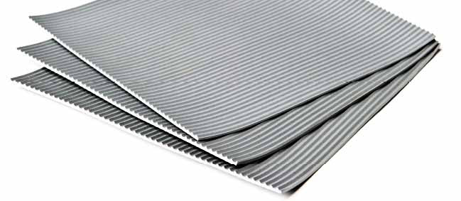 MATTING RUBBER CORRUGATED for Electricity, 3X1000MMX10MTR, IMPA 511098, Price per RLS