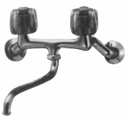 SINK FAUCET WITH UNDERSIDE SWIVEL SPOUT 128-178 MM CHROMED WATERLINE , Price per PIECE , Country Of Origin : CN , HS Code: 84818011 , Net Weight: 0.74 , IMPA - 530161 - 530162 - 531112 - - ISSA