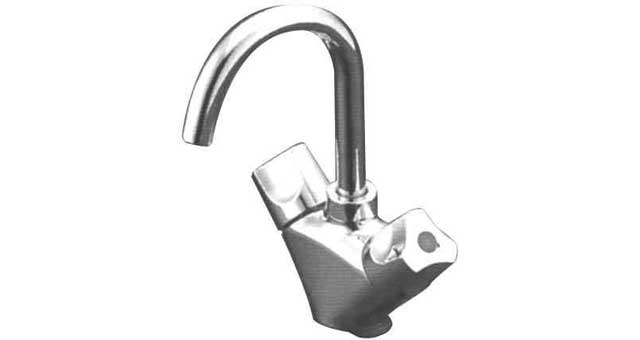 FAUCET WASHBASIN 1 HOLE WITH SWIVEL SPOUT 140 MM CHROMED WATERLINE , Price per PIECE , Country Of Origin : CN , HS Code: 84818011 , Net Weight: 1.374 , IMPA - 530165 - 531122 - ISSA - 3901103 - 3902700 - 3902701 -