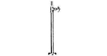 STOP VALVE T4AU 1/2" X 15 MM PIPE CHROMED TOTO , Price per PIECE , Country Of Origin : JP , HS Code: 84818079 , Net Weight: 0.4 , IMPA - 530341 - 530348 - ISSA