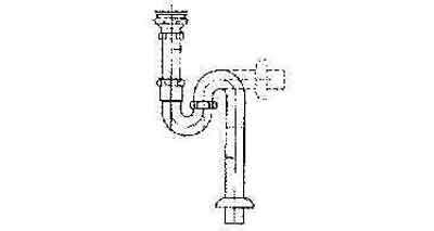 S-TRAP 4 PARTS ADJUSTABLE 4-PARTS ADJUSTABLE 11/2" PVC WATERLINE , Price per PIECE , Country Of Origin : GB , HS Code: 74199990 , Net Weight: 0.414 , IMPA - 530366 - ISSA