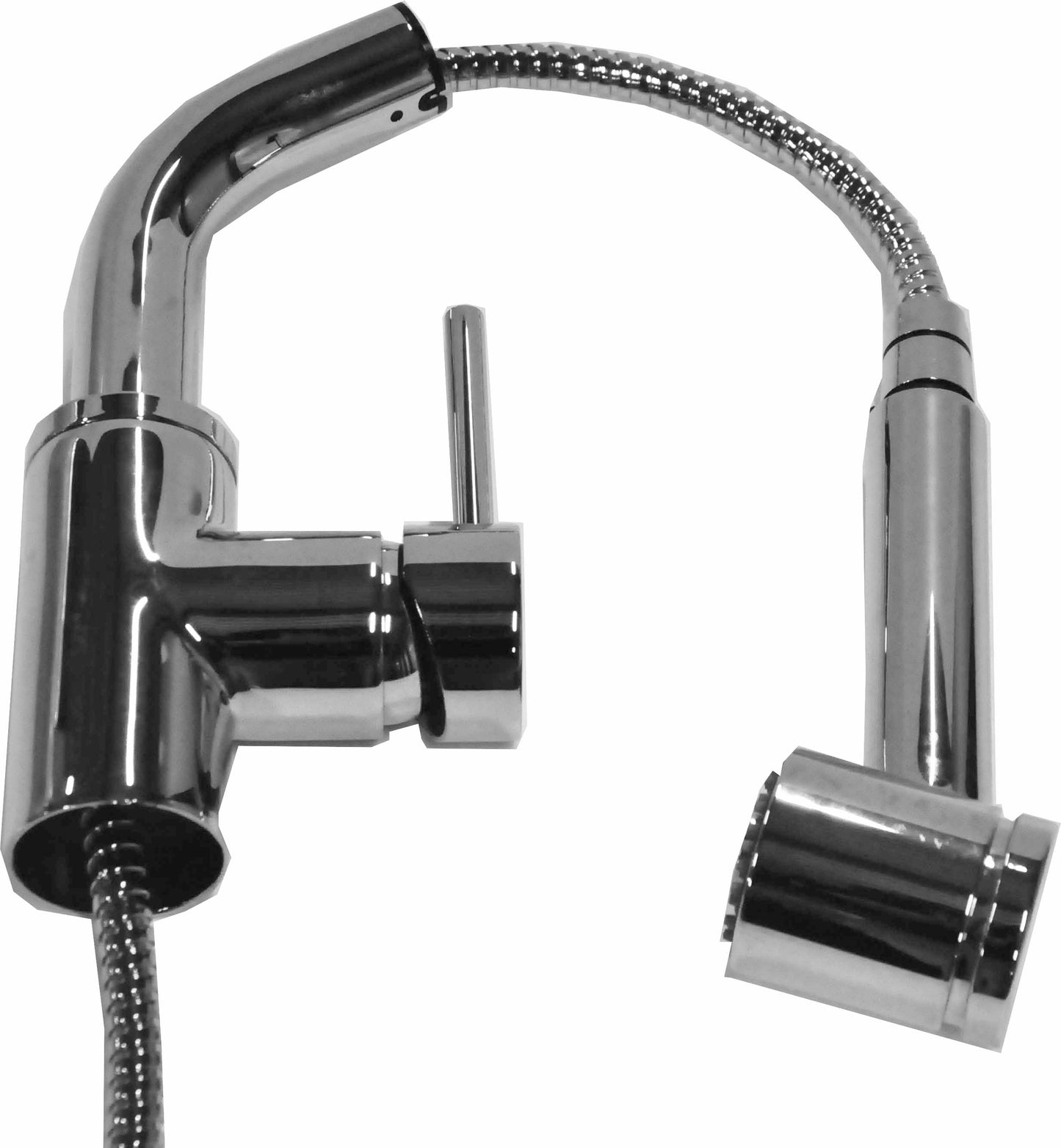 SINGLE LEVER FAUCET KITCHEN FAUCET INCL.SHOWER 250 MM CHROMED , Price per PIECE , Country Of Origin : CN , HS Code: 84818011 , Net Weight: 2.9 , IMPA - 531145 - ISSA - 3915301