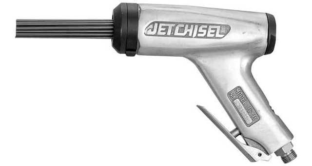 Tetra N-16 Pneumatic Needle Scaler (model JC-16), pistolgrip, 29 needles (2 mm), IMPA 590461, Price Per PCE, HS-Code 8467111000, Origin IN, IMPA 590461, Weight 1.9Kg, TETRA, Quality B