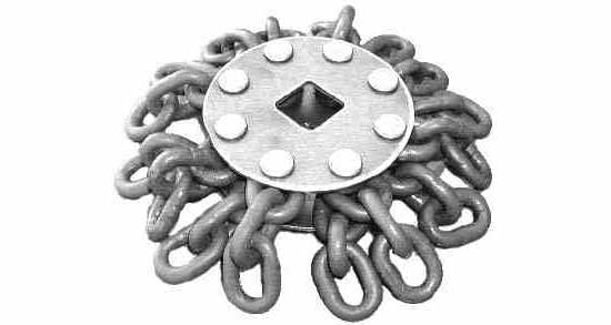 Chain Drums for Scaling Machine Rustibus 400, part no. 040-0156, Price Per PCE, HS-Code 8467920000, Origin CN, IMPA 591234, Weight 2.4Kg, , Quality B