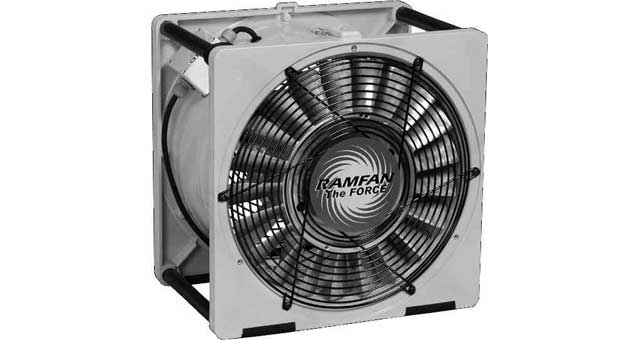 Typhoon Plastic Tube Fan, 400 mm, 230V, 50/60 Hz, IMPA 591502, Price Per PCE, HS-Code 8414599590, Origin CN, IMPA 591502, Weight 20Kg, TETRA, Quality B
