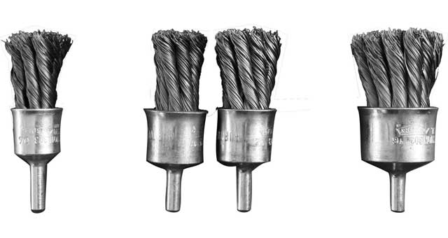 PENCIL BRUSH 20mm KNOTTED STEEL WIRE with shank 6mm, Price for 1, IMPA 592084, ISSA , Weight 0.05Kg HS Code: 96035000 Origin: CHINA