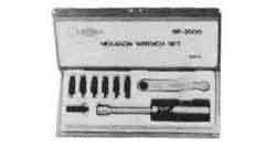 WRENCH SOCKET HEX.BIT SET 2-10mm Sq.Drive 1/4" GERMAN, Price for 1, IMPA 611287, ISSA , Weight 0.43Kg HS Code: 82060000 Origin: GERMANY