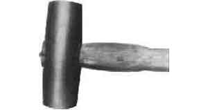 HAMMER WITH ROUND HEAD 1350gr. COPPERNON-SPARK, Price for 1, IMPA 612695, ISSA 5724211, Weight 1.55Kg HS Code: 82052000 Origin: CHINA