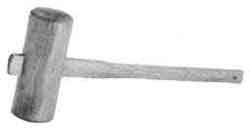 HAMMER SLEDGE WOOD diam.150mm with steel bands, Price for 1, IMPA 612764, ISSA 4308410, Weight 4.30Kg HS Code: 44170000 Origin: BELGIUM