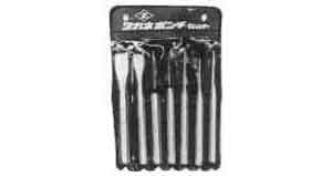 CHISEL SET COMBINATION 6-pcs.GERMAN, Price for 1, IMPA 613088, ISSA , Weight 0.53Kg HS Code: 82059000 Origin: GERMANY