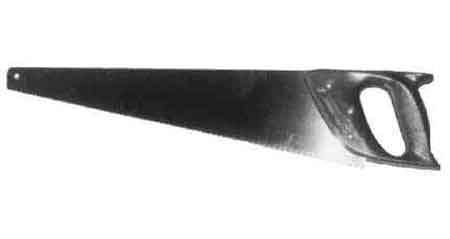 HAND SAW FOR WOOD 500mm, Price for 1, IMPA 613403, ISSA 5735102, Weight 0.43Kg HS Code: 82021000 Origin: CHINA