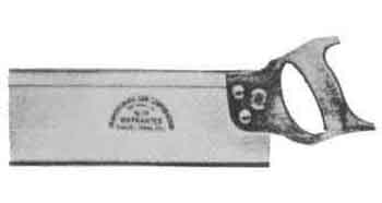 BACK SAW 300mm, Price for 1, IMPA 613407, ISSA 5735112, Weight 0.35Kg HS Code: 82021000 Origin: CHINA