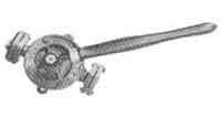 TETRA K1, Wing pump, hand operated, pipediameter 20 mm (3/4"), Price Per PCE, HS-Code 8413810090, Origin CN, IMPA 614015, Weight 5.7Kg, TETRA, Quality B