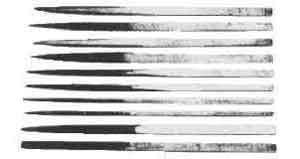 ENGINEERS NEEDLE FILE SET 150mm set of 6-pcs GERMAN, Price for 1, IMPA 614533, ISSA , Weight 0.12Kg HS Code: 82031000 Origin: GERMANY