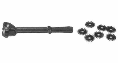 Spare wheel for grinding wheel dresser, 100AKO, D300-600 mm, Tmax 63 mm, grit 16-60, 74493, Price Per PCE, HS-Code 6804229000, Origin AT, IMPA 614607, Weight 0.25Kg, Tyrolit, Quality A