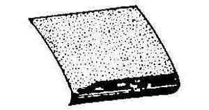 WATERPROOF PAPER ABRASIVE 230x280mm Grit 400, Price for 1, IMPA 614775, ISSA 5701214, Weight 0.01Kg HS Code: 68052000 Origin: CHINA