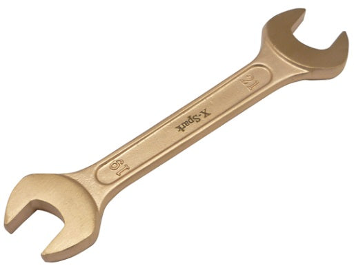 WRENCH DOUBLE OPEN END 12x14mm ALUBRONZE NON-SPARK, Price for 1, IMPA 615463, ISSA , Weight 0.08Kg HS Code: 82041100 Origin: CHINA
