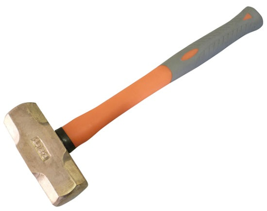 HAMMER DOUBLE FACE 5000gr. WITH HANDLE BRASS NON-SPARK, Price for 1, IMPA 615736, ISSA , Weight 5.64Kg HS Code: 82052000 Origin: INDIA