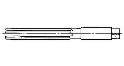 HAND REAMER 50mm HSS helical flute DIN 206-B, Price for 1, IMPA 630658, ISSA , Weight 4.55Kg HS Code: 82076030 Origin: GERMANY