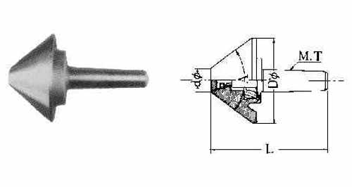 BEVEL ROLLING CENTER MORSE TAPER SHANK-No.6, Price for 1, IMPA 632448, ISSA , Weight 11.00Kg HS Code: 84662091 Origin: JAPAN